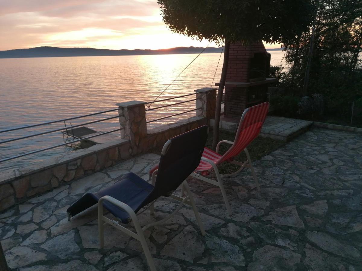 House First Row By The Sea Villa Bibinje Exterior foto