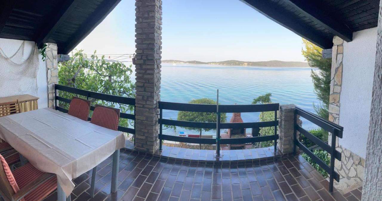 House First Row By The Sea Villa Bibinje Exterior foto